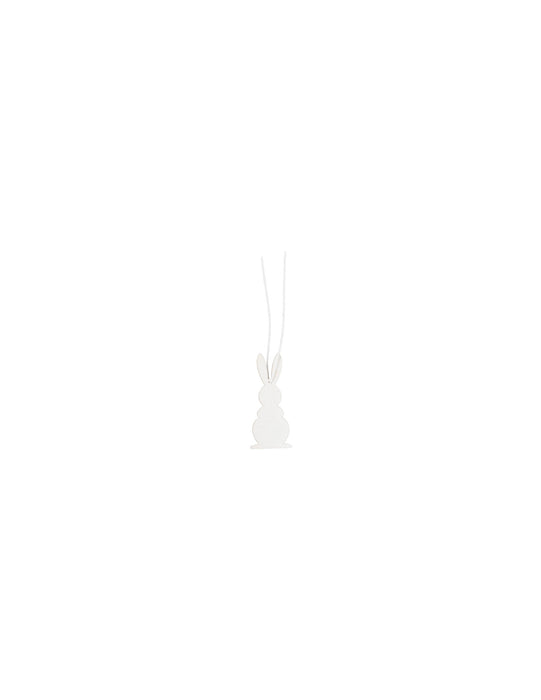 Hugo bunny, white hanging decoration