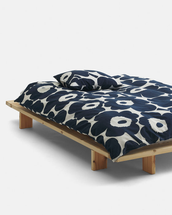 Marimekko Unikko Pillow Case 50x70/75 cm cotton, dark blue