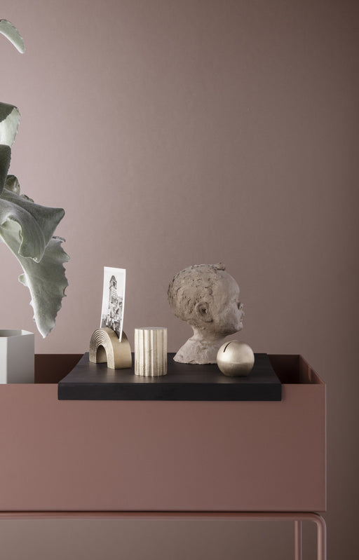 Vassoio di ottone nero per Plant Box, Ferm Living