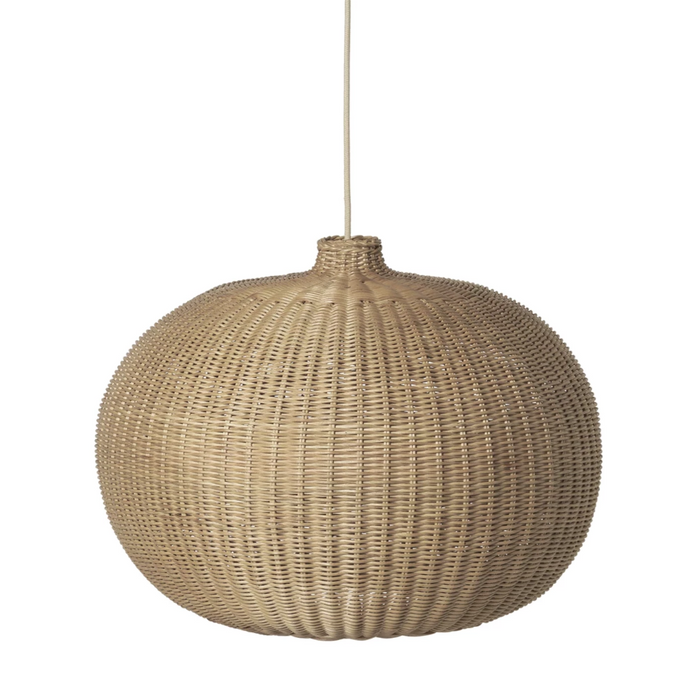 Ferm Living paralume Braided Belly naturale