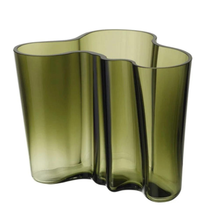 Iittala Alvar Aalto vaso verde muschio 160 mm