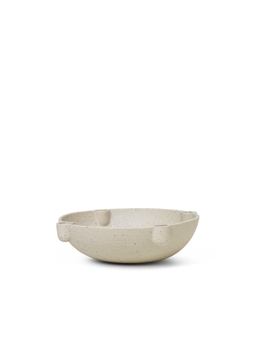 Ferm Living Bowl Candle Holder Ceramic Large