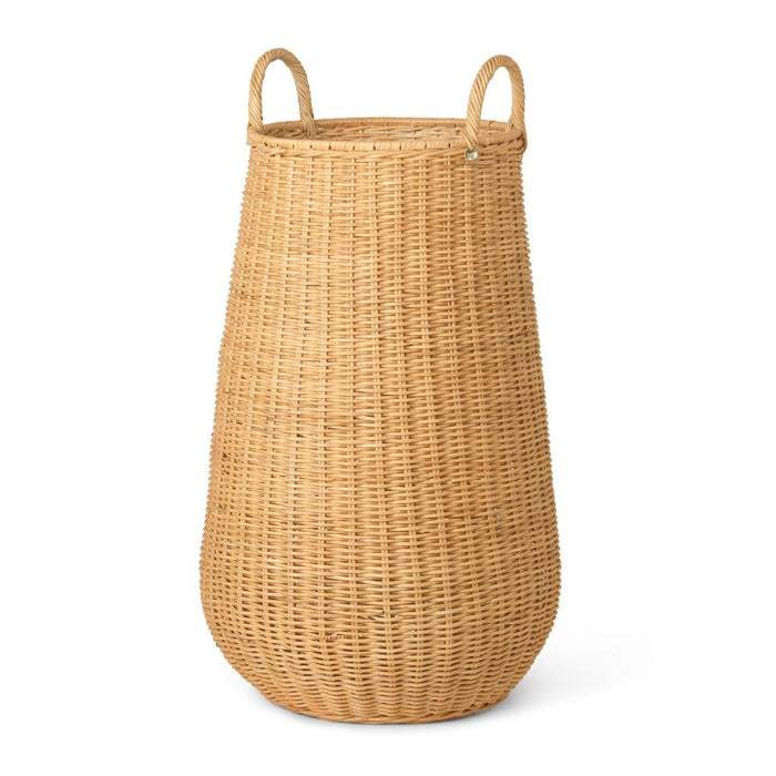 Ferm Living Braided Laundry Basket, natural