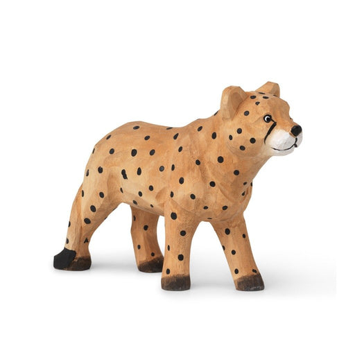Ferm Living Animal Hand-Carved Toy Cheetah