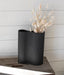 Storefactory Bunn Dark Grey Double Vase, Ceramic
