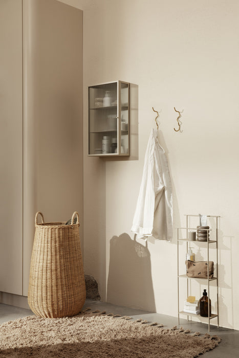Ferm Living Braided Laundry Basket, natural