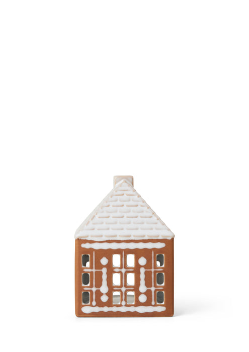 Kähler Design Casa di pan di zenzero, portacandele piccolo