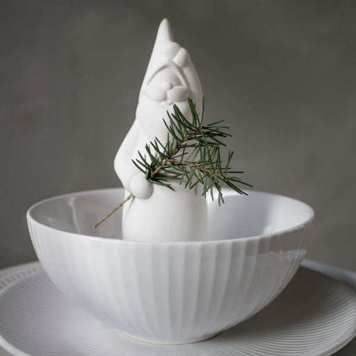 Storefactory Bengt Small White Ceramic Santa