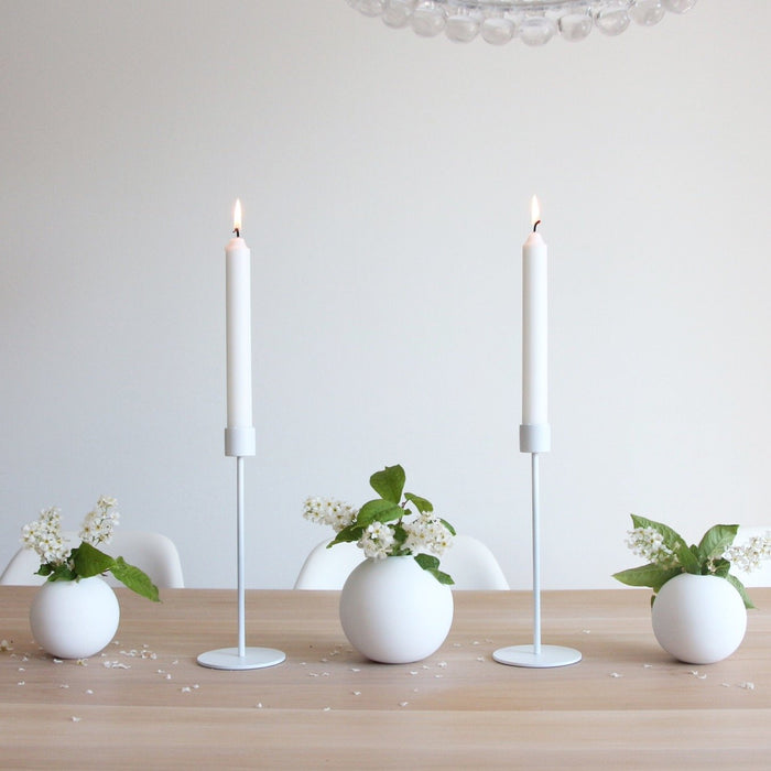 Cooee Design Candlestick 21cm white