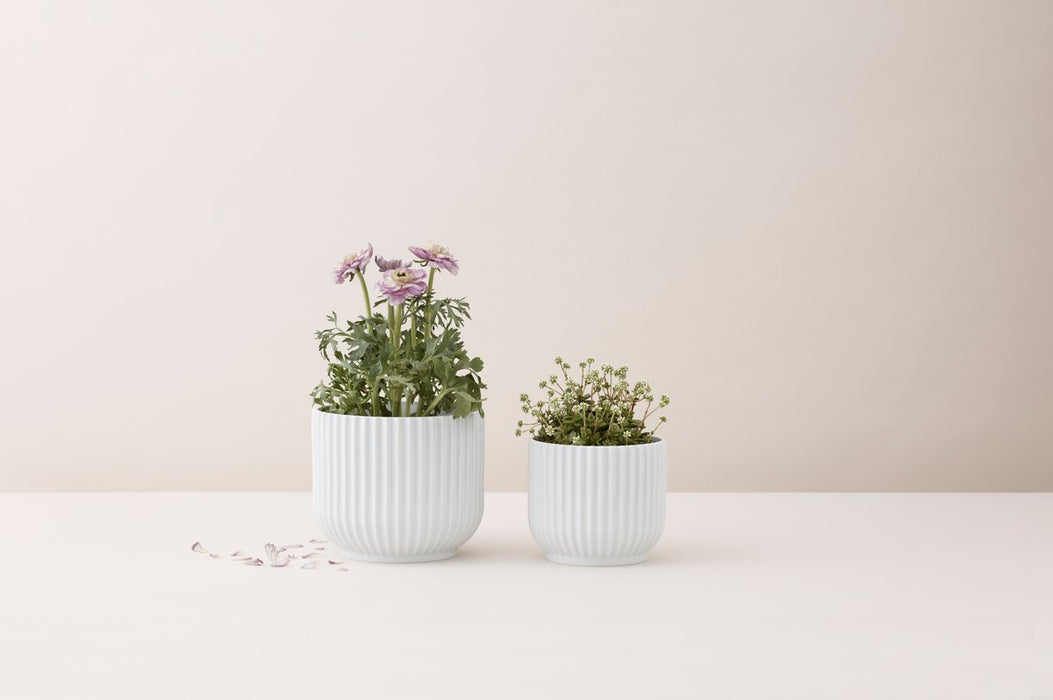 Lyngby Porcelain Lyngby Flowerpot Large White