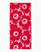 Marimekko telo doccia rosa & rosso, 70x150cm