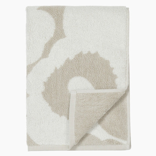 Marimekko Unikko Guest Towel 30x50cm beige, white