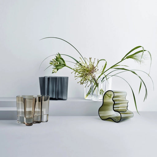 Iittala Alvar Aalto vaso verde muschio 160 mm