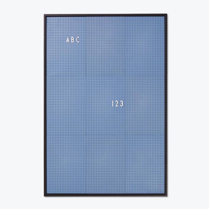 AJ lavagna promemoria dimensione A2 di Design Letters, blu