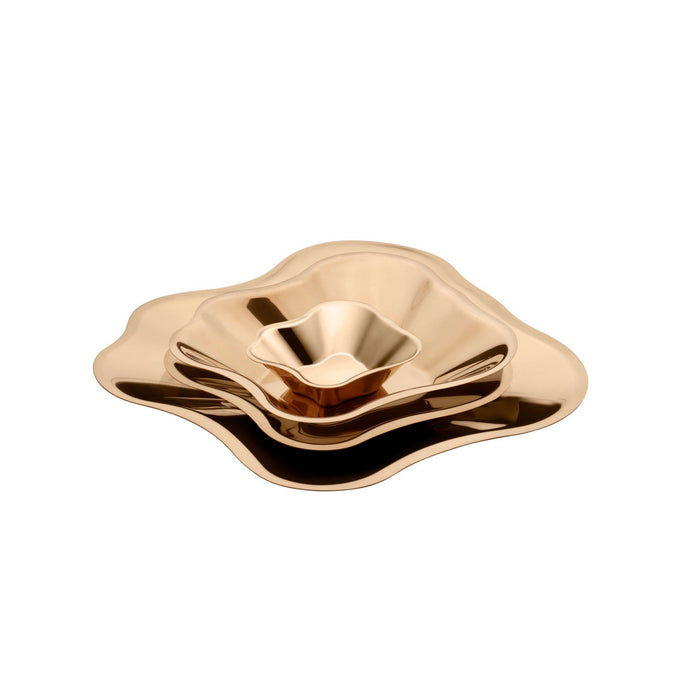 Alvar Aalto Collection bowl rose gold 50x182mm