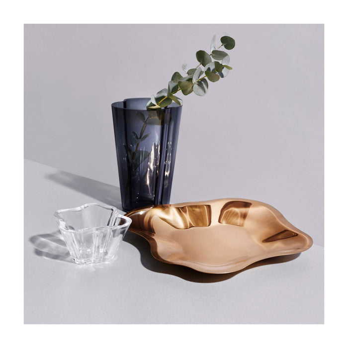 Alvar Aalto Collection bowl rose gold 504 mm by Iittala