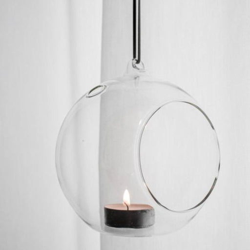 Storefactory Ekhagen Glass Vase & Tealight Holder, Large